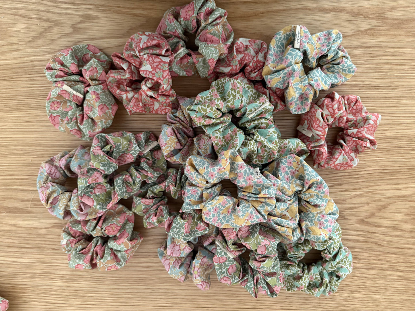 Scrunchie NUVOLA - tessuti floreali