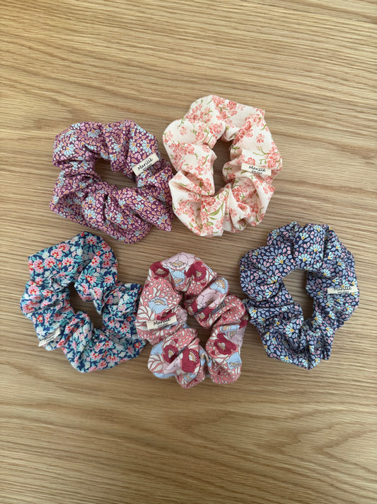Scrunchie NUVOLA - collezione Flowers